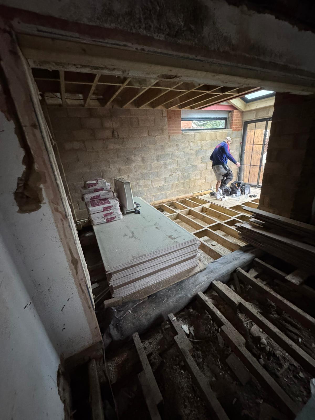 Construction work in progress at Cambridge Terrace — view 10